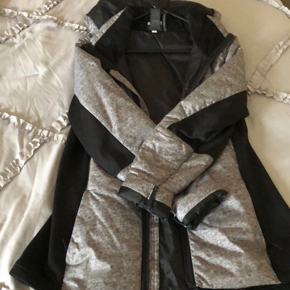 Black and grey jacket